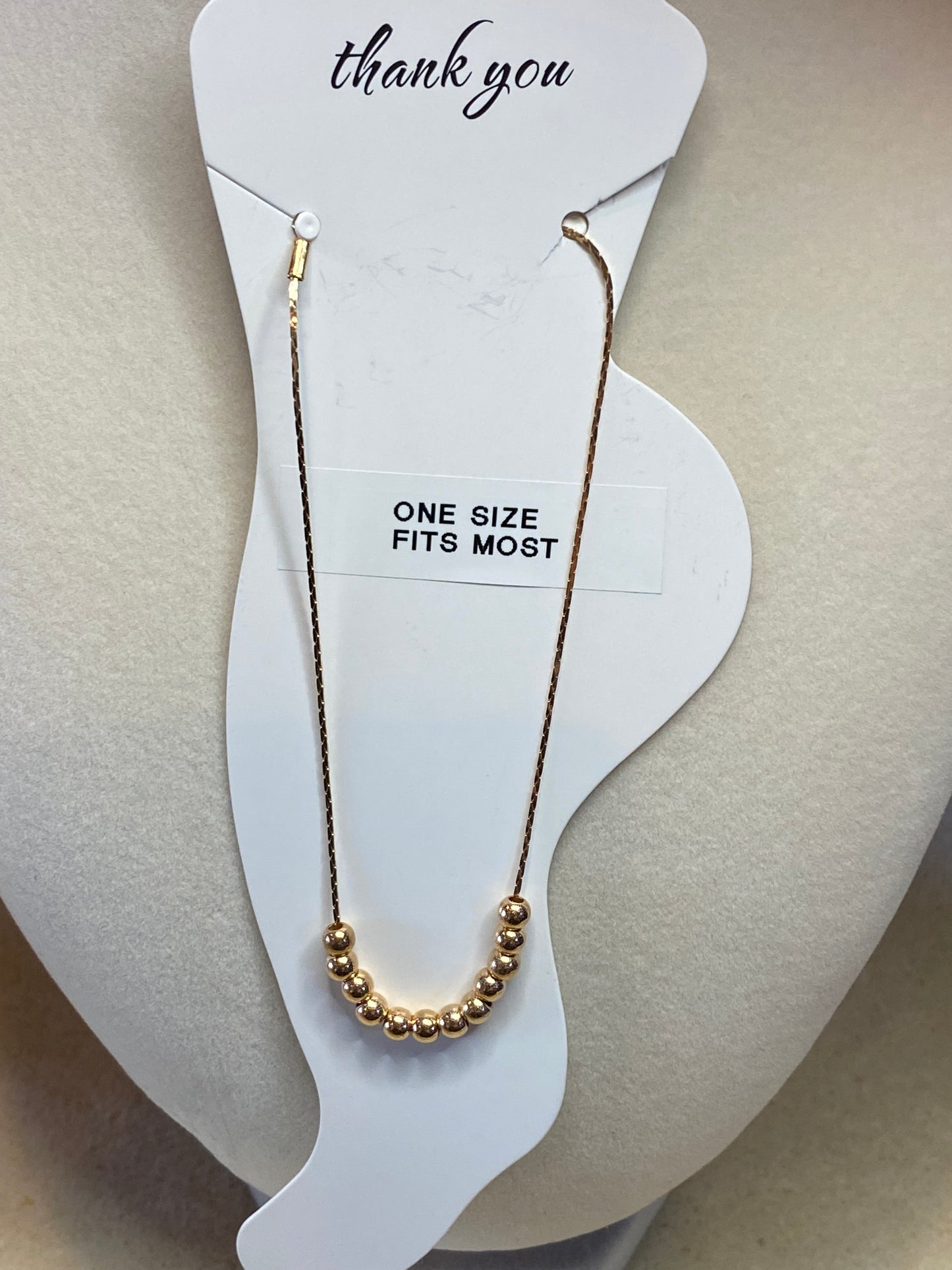 6) Anklet (One Size Fits Most)