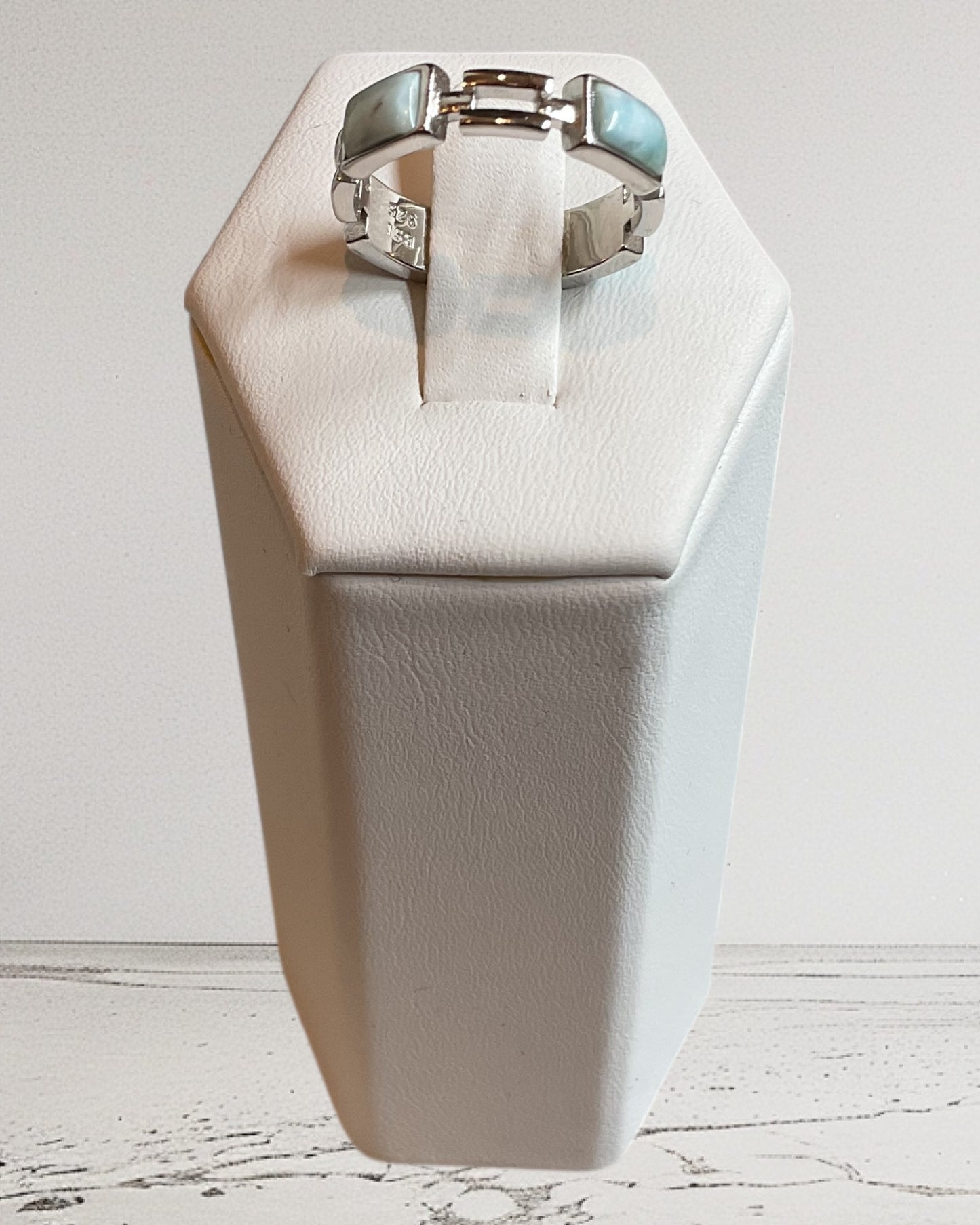 Bling Collection - Gemstone Ring (Larimar)