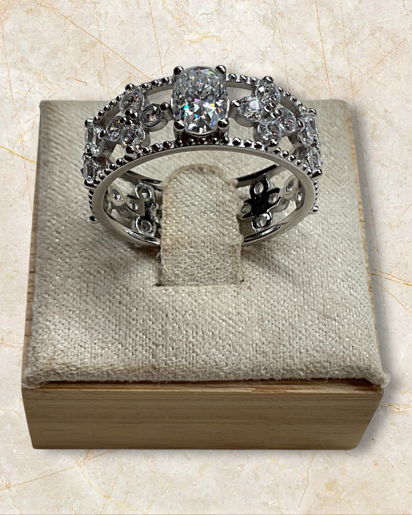 Bling Collection - Ring (Eternity Band) Moissanite