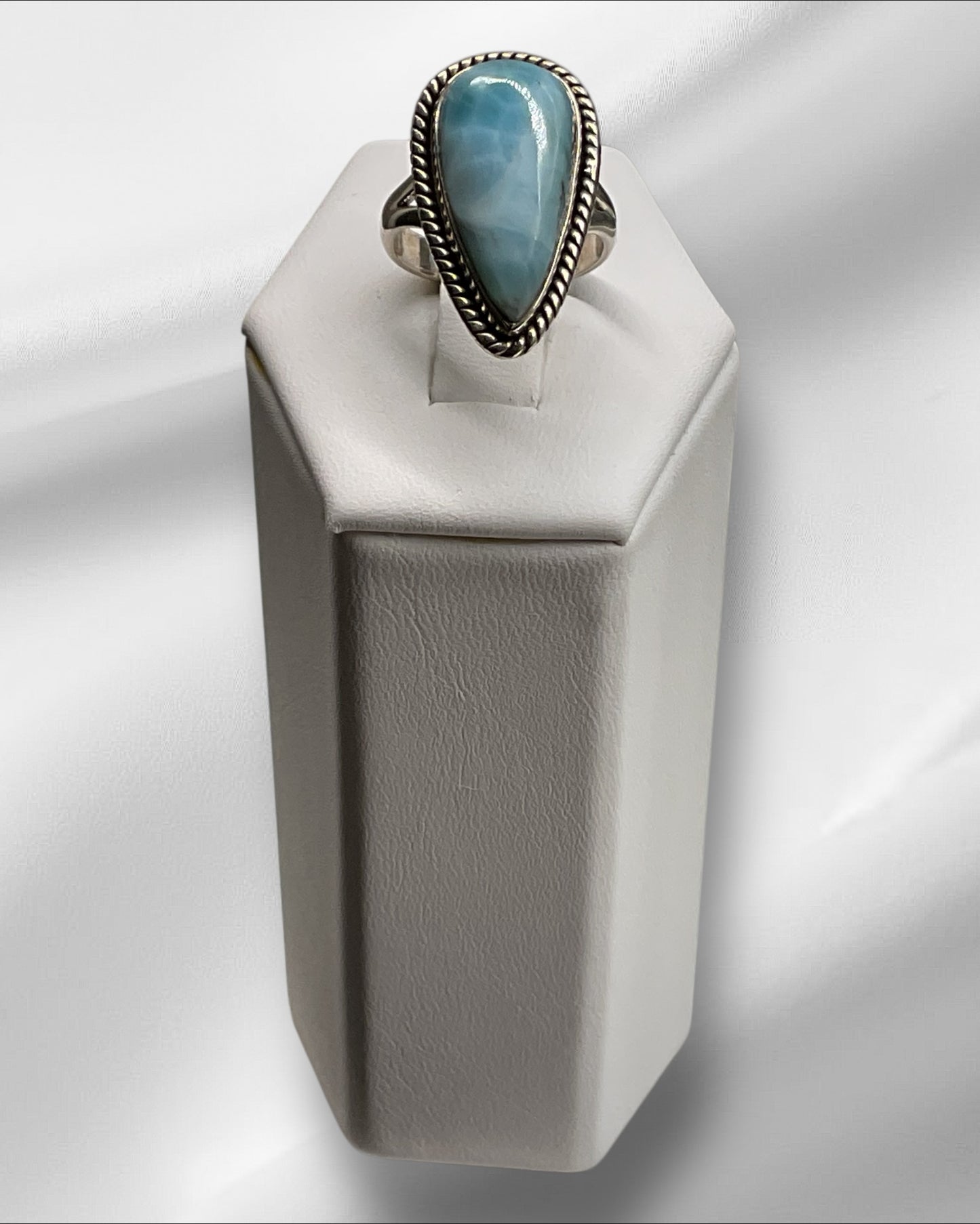 Bling Collection - Gemstone Ring (Larimar)