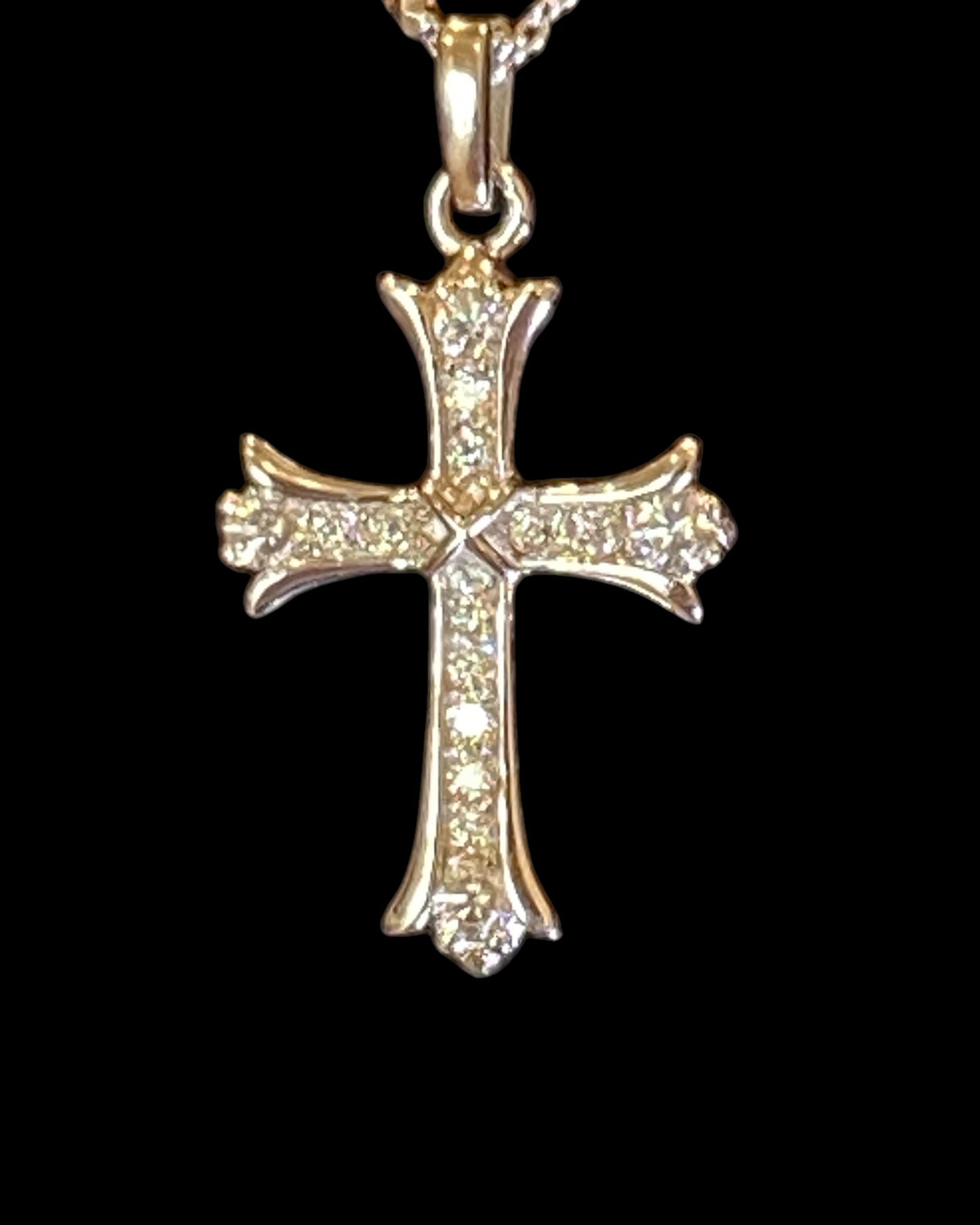 Bling Collection - Dainty Bling Necklace - Moissanite