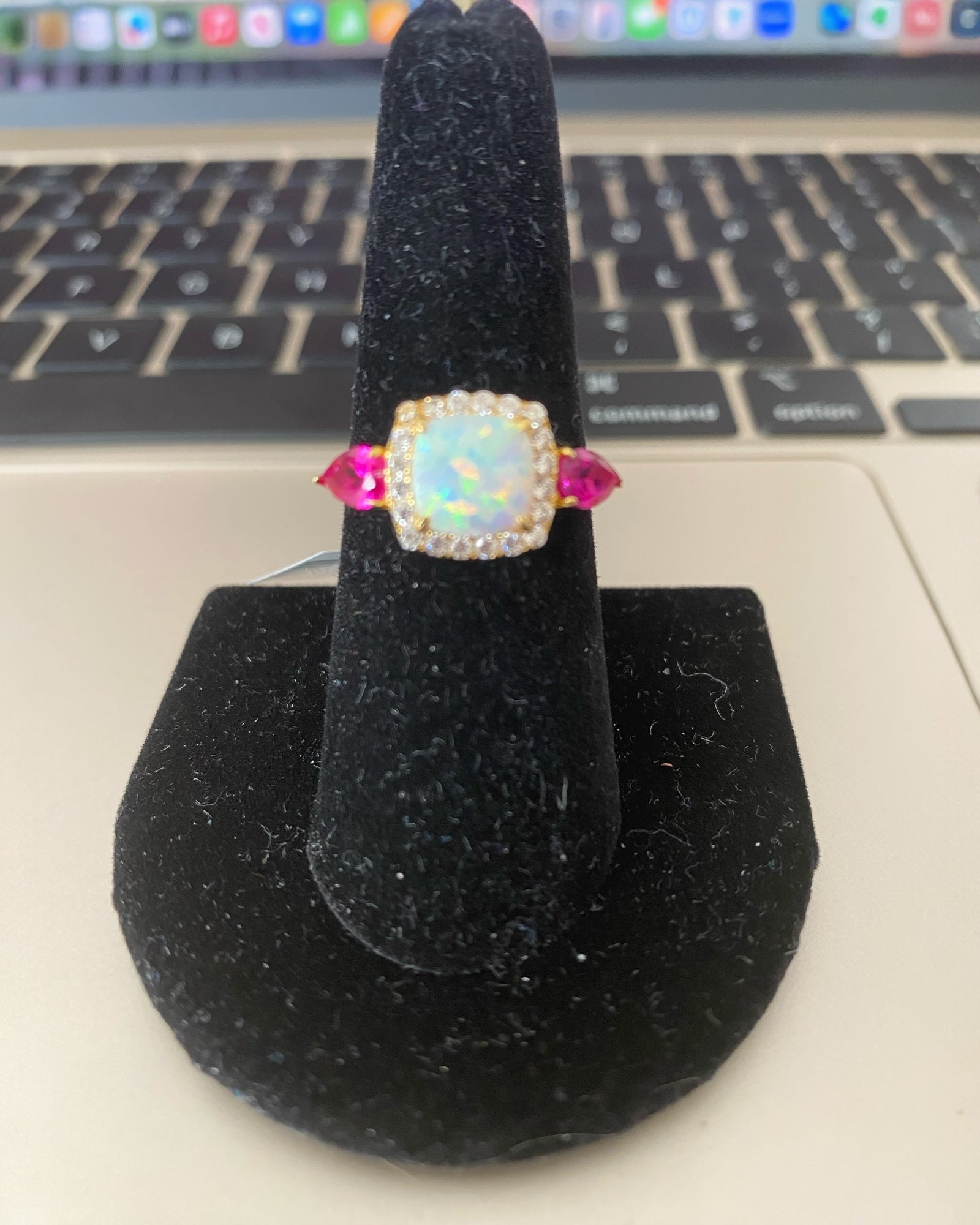 Bling Collection - Three-Stone Gemstone Rings