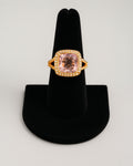 Bling Collection - Pink Topaz Gemstone Ring (Sterling)