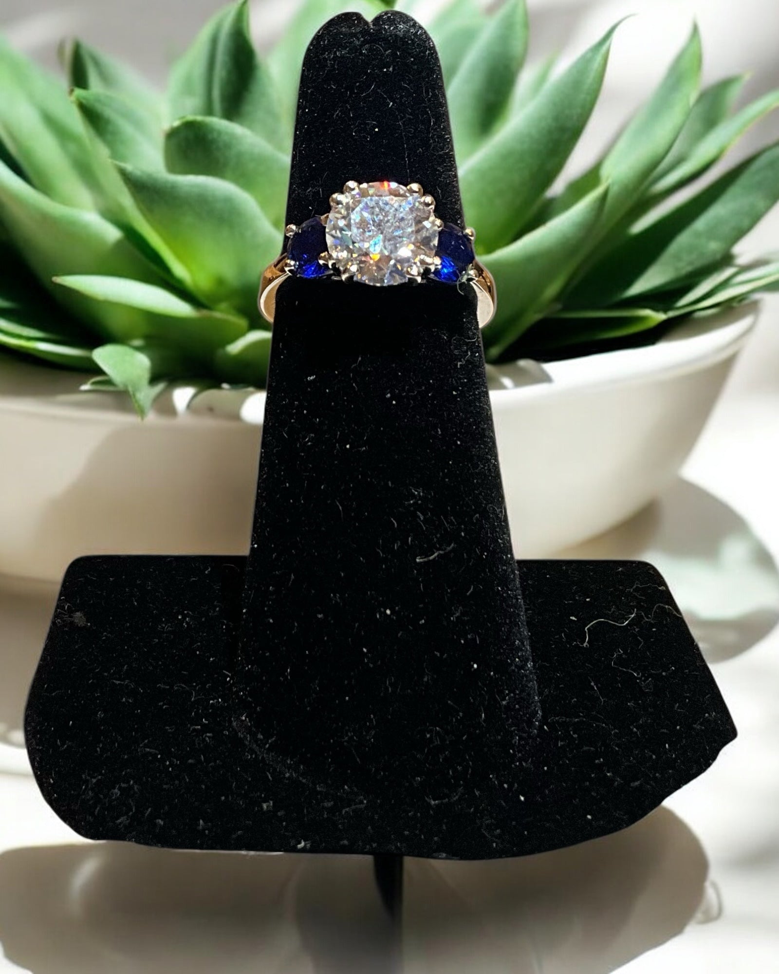 Bling Collection - Three-Stone Gemstone Rings