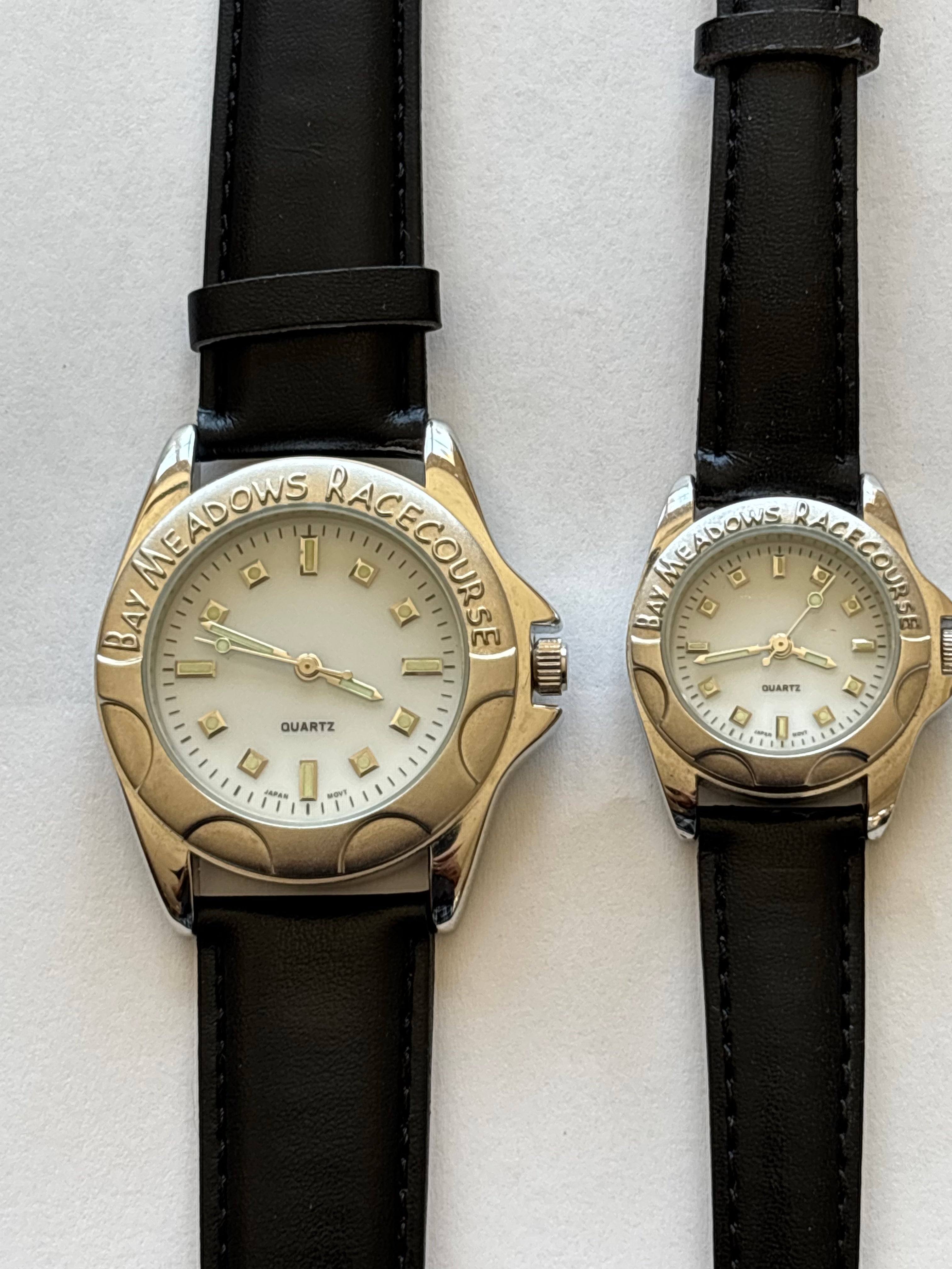 New Old Stock - Original Bay Meadows Watches - Estate Sale (Great Condition)