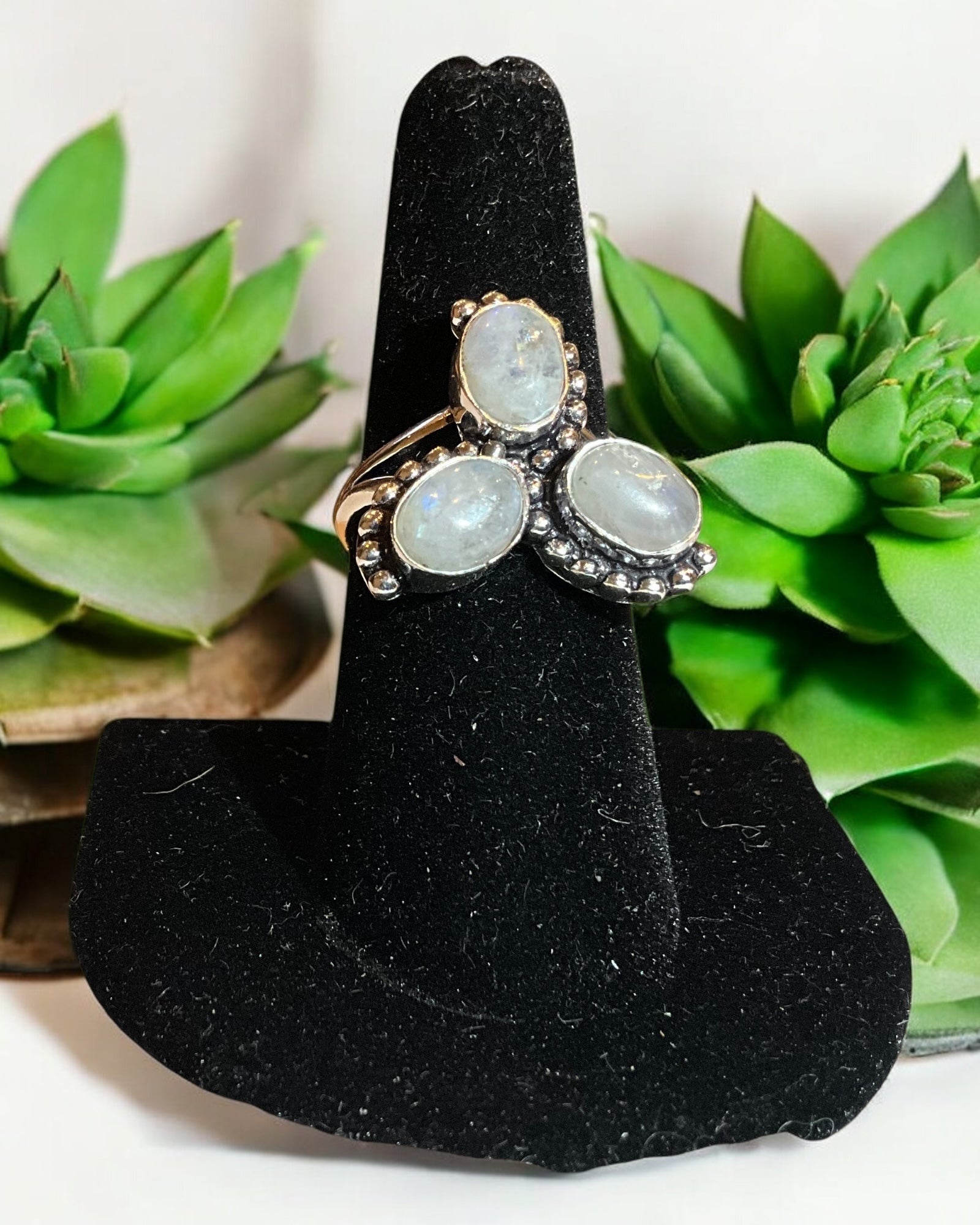 Bling Collection - Three-Stone Gemstone Rings