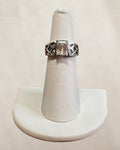 Sterling Silver Cubic Zirconia Gemstone Ring