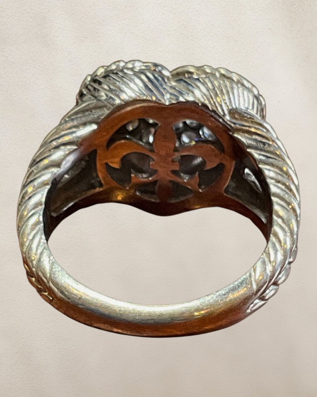 Judith Ripka Sterling Silver Ring - Estate Sale (Great Condition)