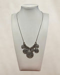 Lia Sophia Silver Tone Necklace - Estate Sale (Great Condition)