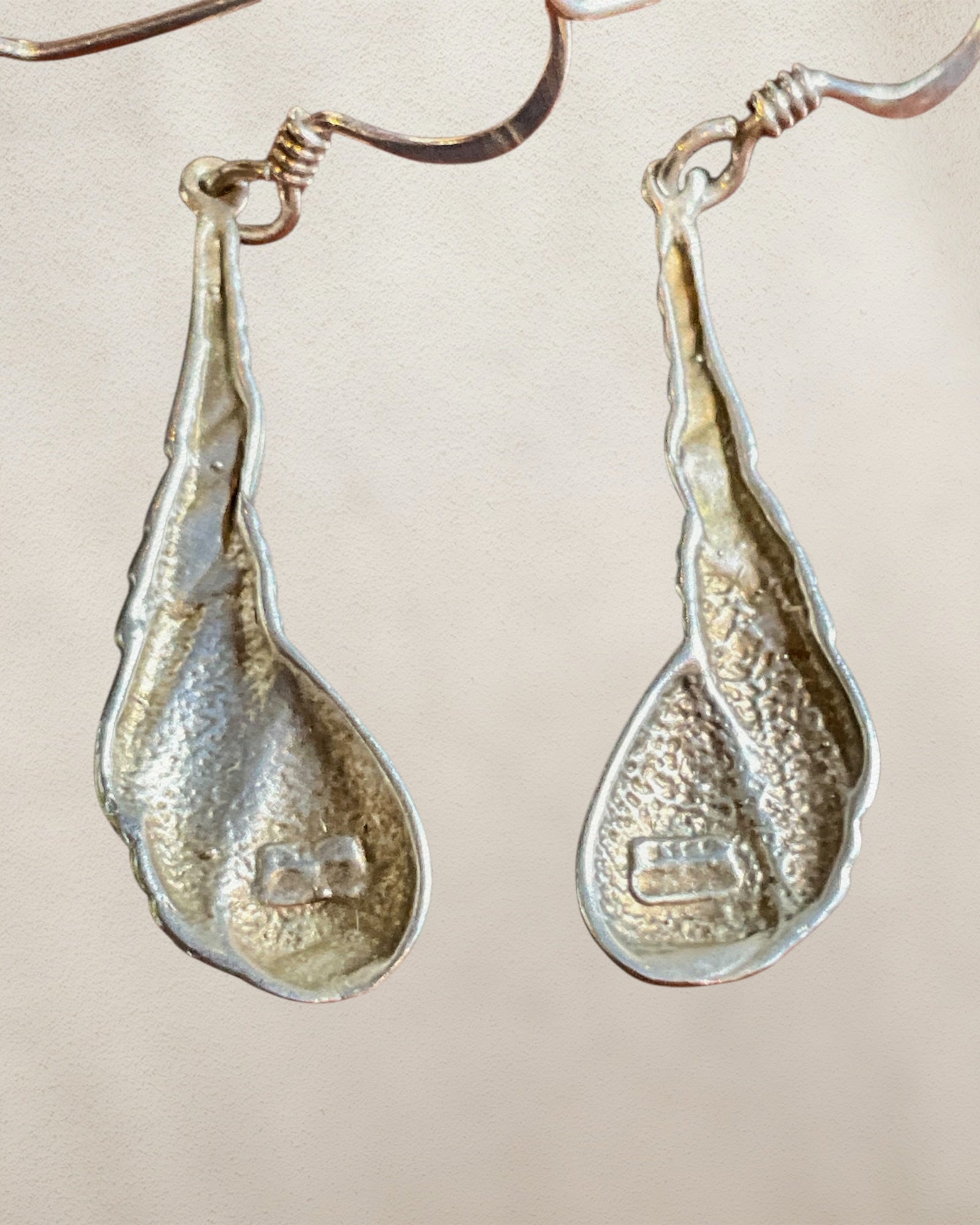 Sterling Silver Dangle Earrings - Estate Sale (Great Condition)