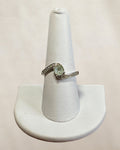 Sterling Silver Sky Blue Topaz Gemstone Ring - Estate Sale (Great Condition)