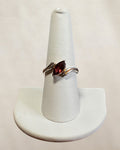 Sterling Silver Tourmaline Gemstone Ring - Estate Sale (Great Condition)