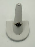 Sterling Silver Garnet Ring - Estate Sale (Great Condition)