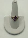 Sterling Silver Amethyst Ring - Estate Sale (Great Condition)