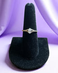 Bling Collection - Moissanite Solitaire Ring (Sterling)