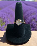Bling Collection - Moissanite Solitaire Ring (Sterling)