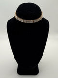Ross Simmons Diamond & Cubic Zirconia Gold Over Sterling Bracelet - Estate Sale (Great Condition)