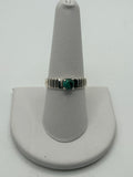 Bling Collection - Sterling Silver Malachite Gemstone Ring