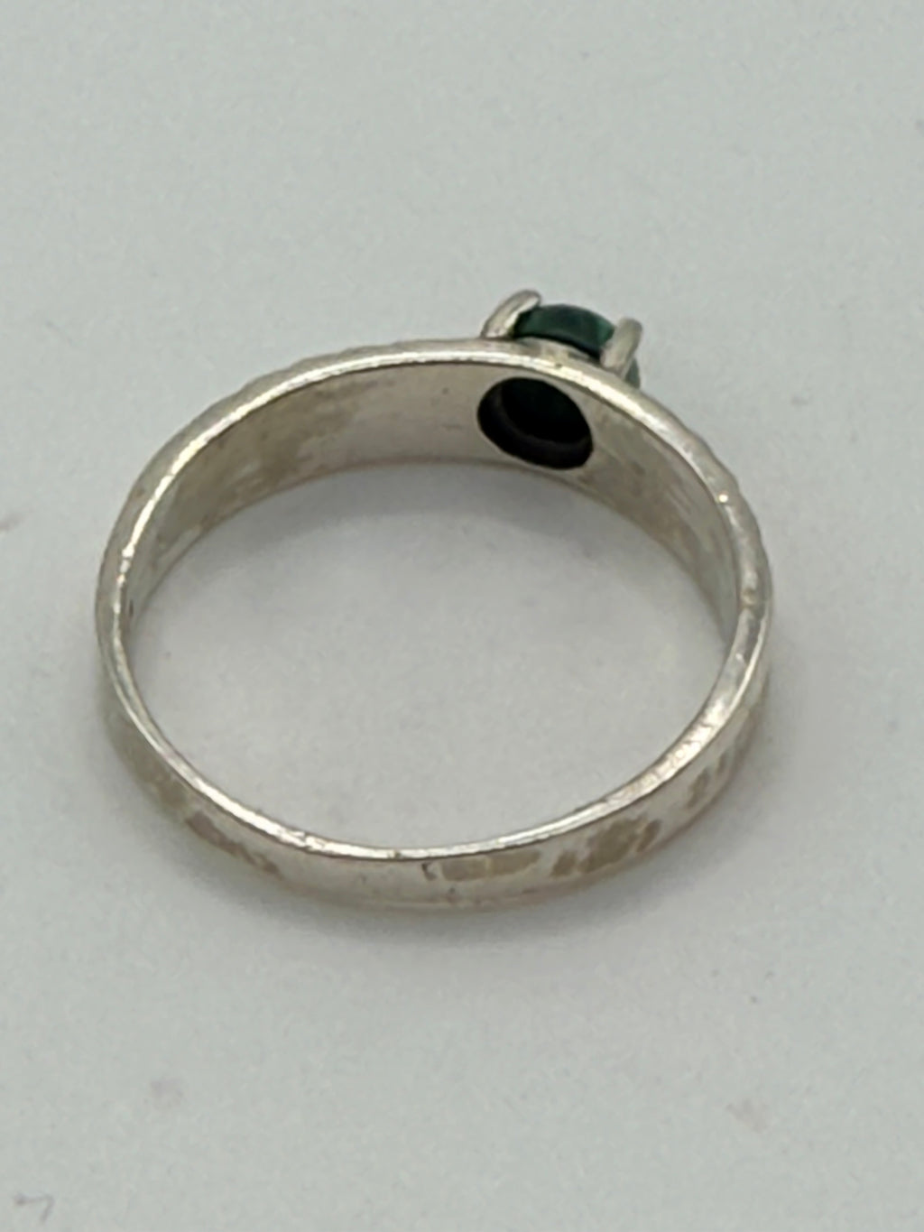 Bling Collection - Sterling Silver Malachite Gemstone Ring