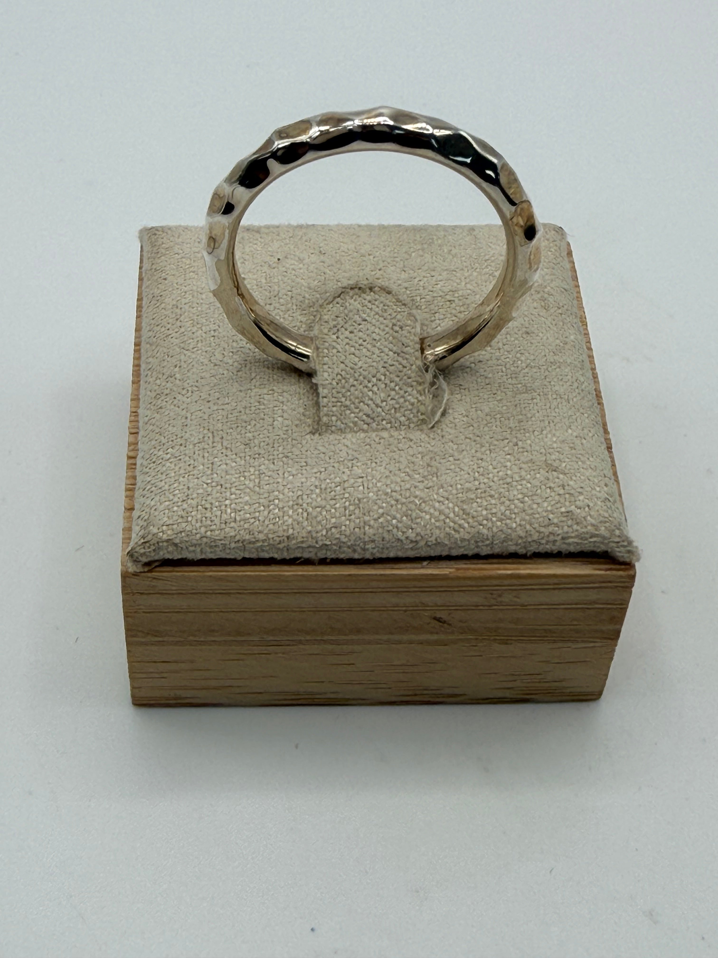 Sterling Silver Michael Dawkins Band - Estate Sale (Great Condition)