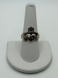 Sterling Silver Claddaugh Ring - Estate Sale (Great Condition)