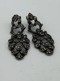 Marcasite Dangle Earrings - Estate Sale (Great Condition)