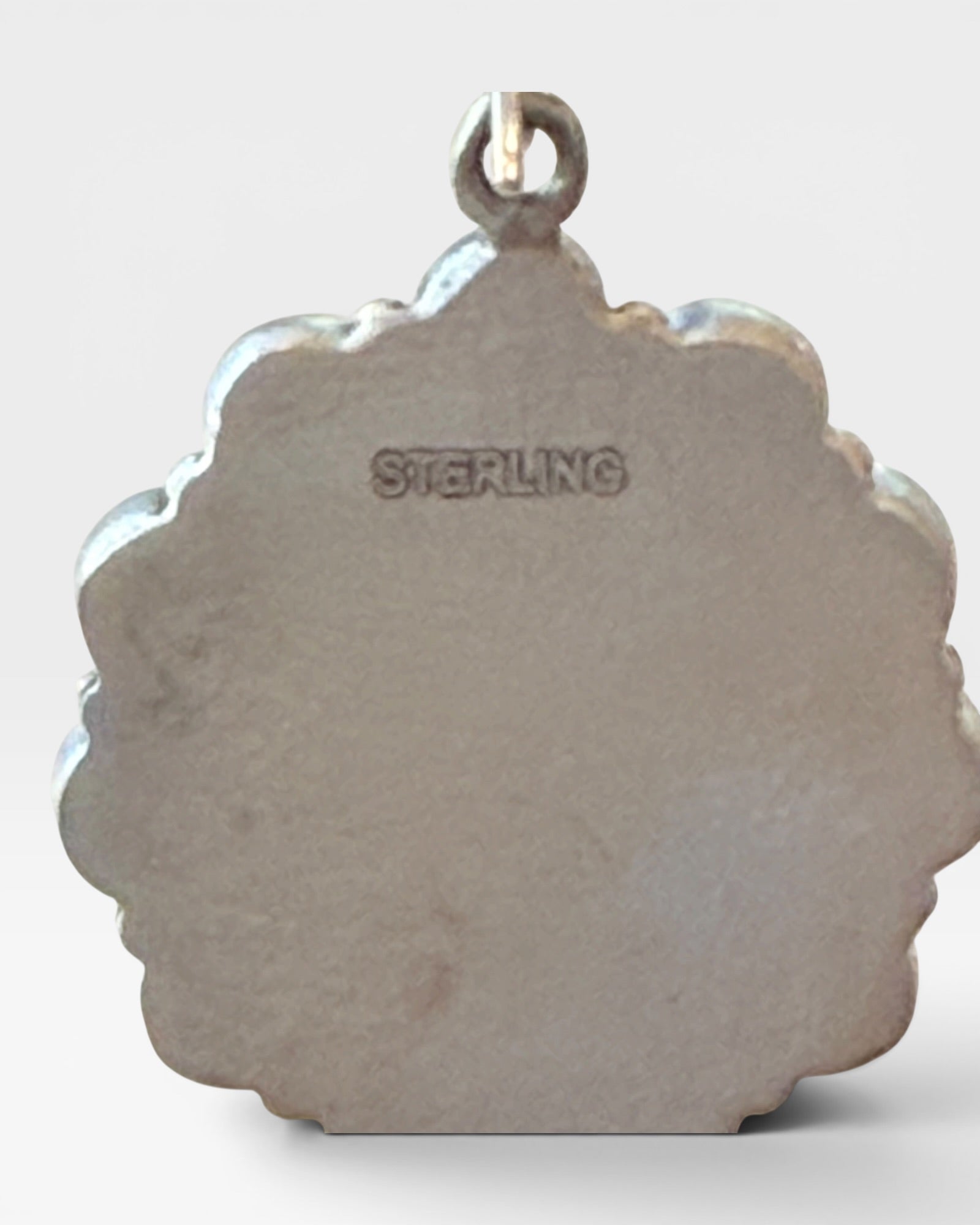 Sterling Silver Solid Back Sleeping Beauty Turquoise Earrings - Estate Sale (Great Condition)
