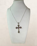 Nicky Butler Multi gemstone Cross Necklace