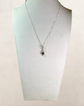 Sterling Silver Trillion Cut Tanzanite Pendant Necklace