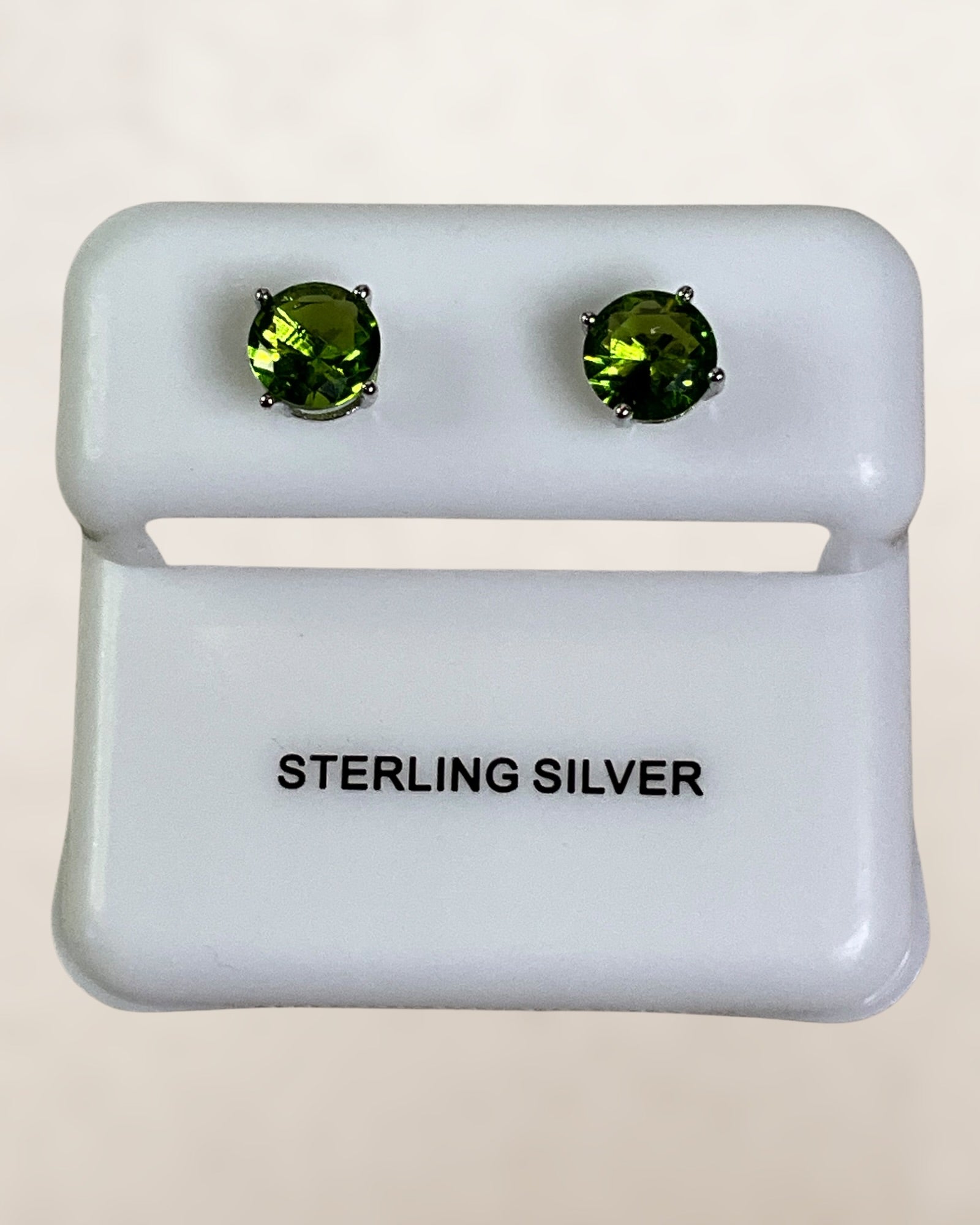 Sterling Silver Stud Pushback Earrings Assorted Styles & Gemstones
