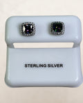 Sterling Silver Stud Pushback Earrings Assorted Styles & Gemstones