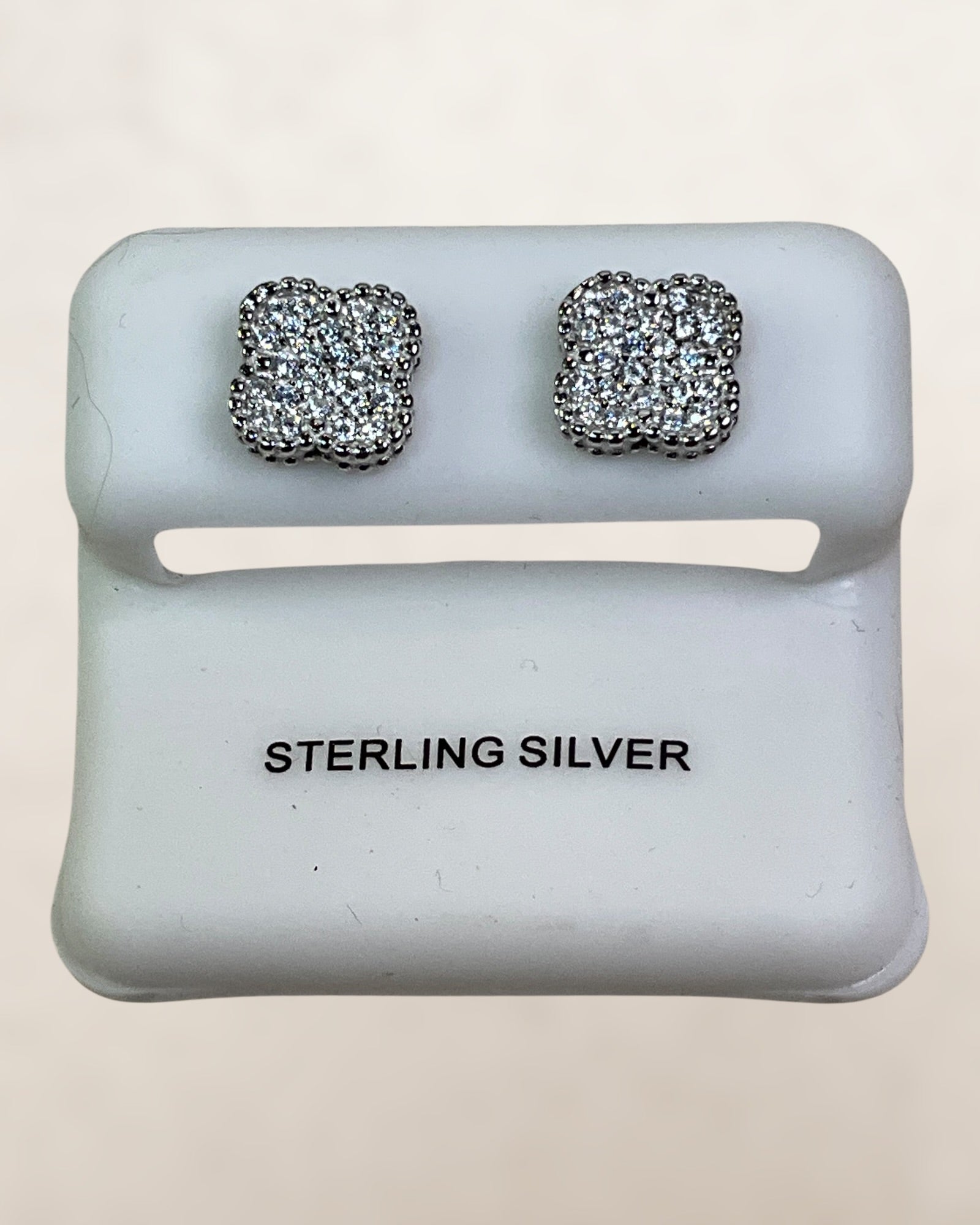 Sterling Silver Stud Pushback Earrings Assorted Styles & Gemstones