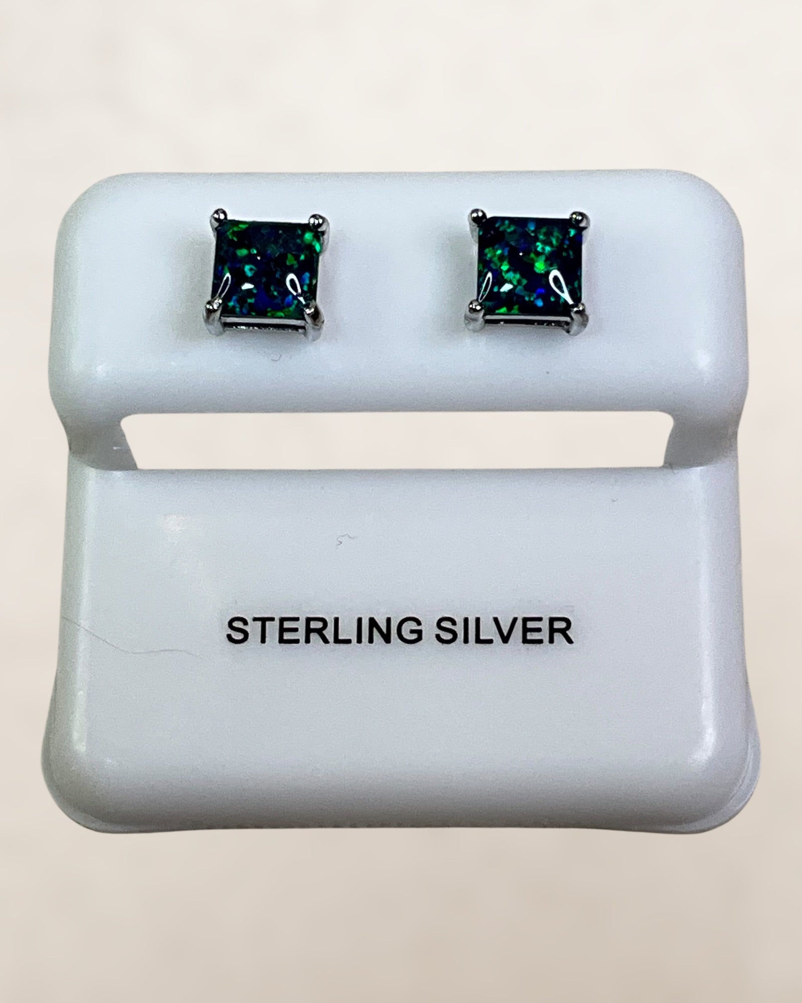 Sterling Silver Stud Pushback Earrings Assorted Styles & Gemstones