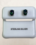 Sterling Silver Stud Pushback Earrings Assorted Styles & Gemstones
