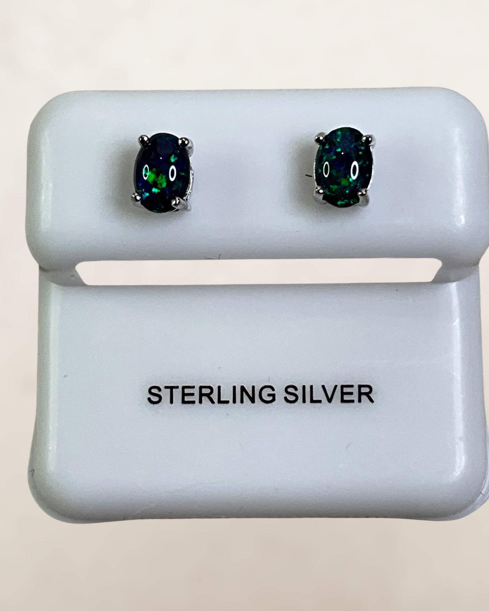 Sterling Silver Stud Pushback Earrings Assorted Styles & Gemstones