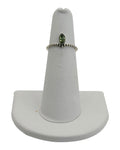 Sterling Silver Peridot Gemstone Ring