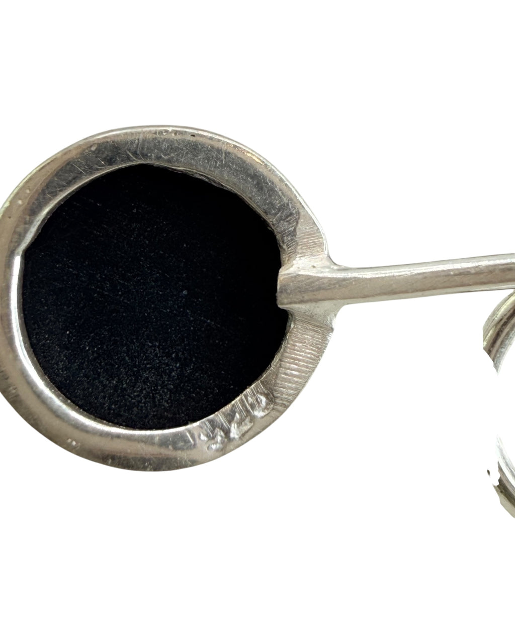 Sterling Silver Black Onyx Artisan Earrings