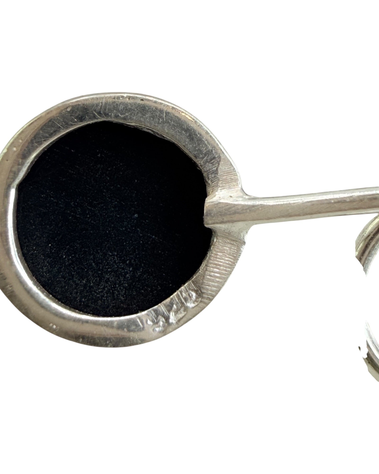 Sterling Silver Black Onyx Artisan Earrings