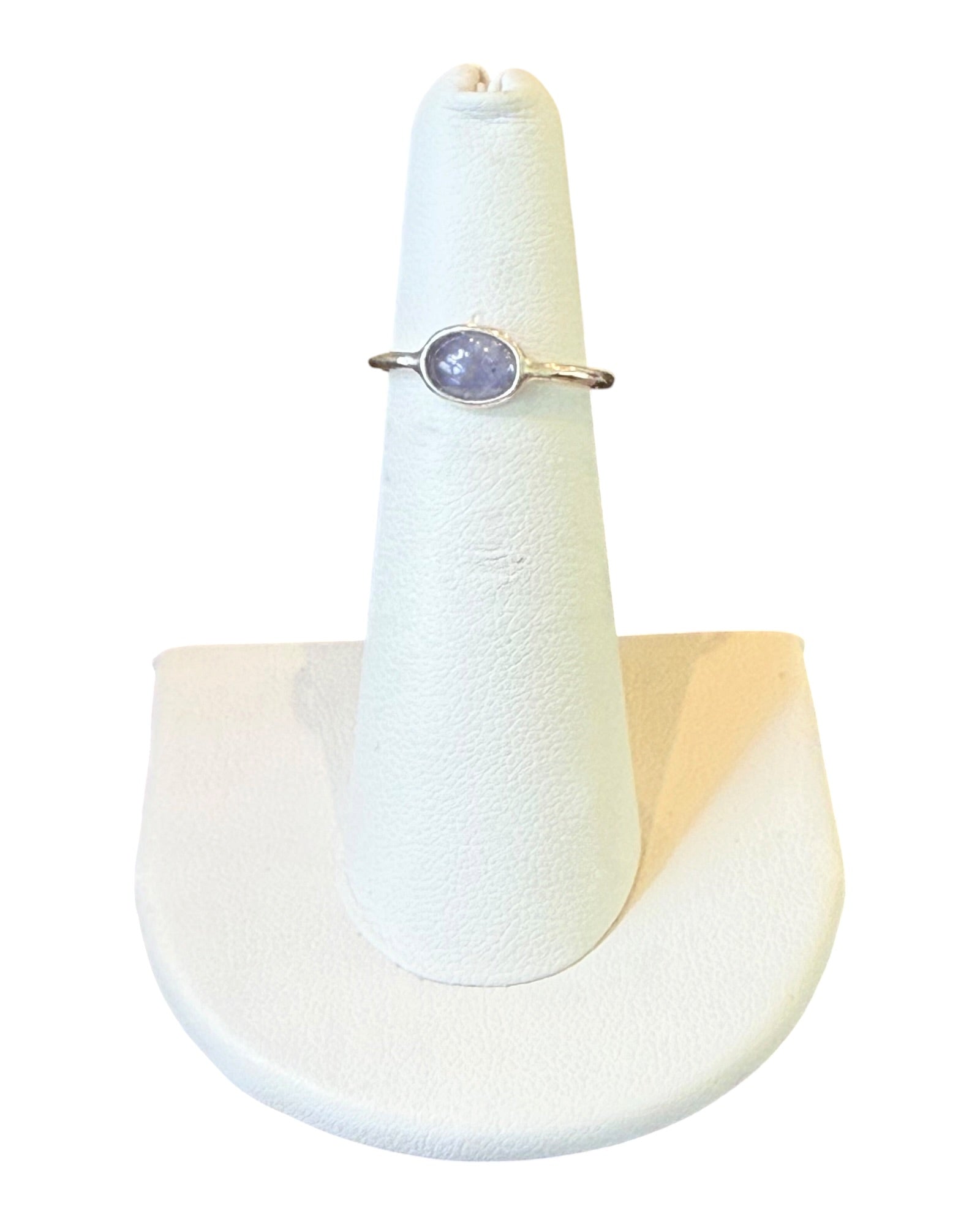 Sterling Silver Tanzanite Gemstone Ring