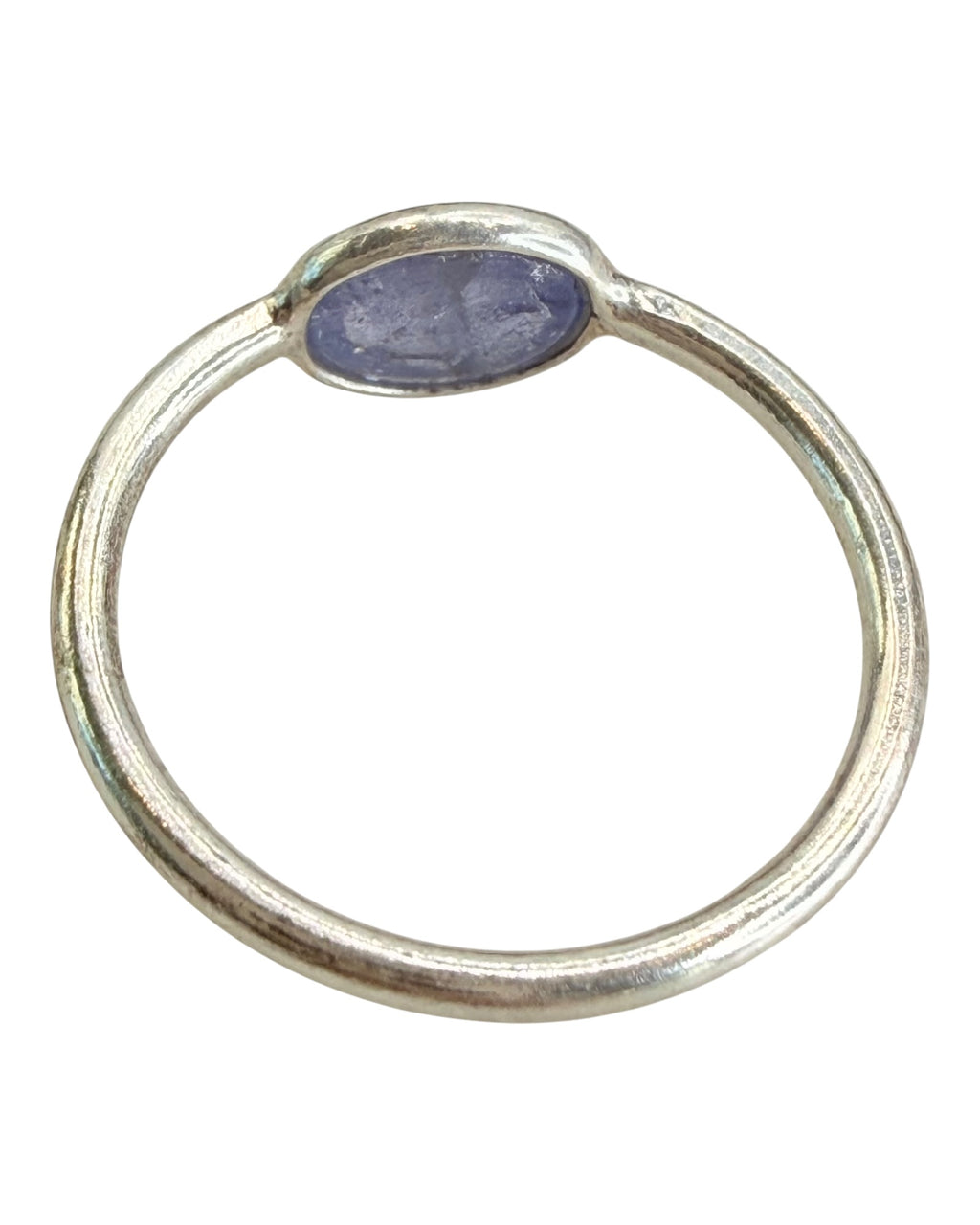 Sterling Silver Tanzanite Gemstone Ring