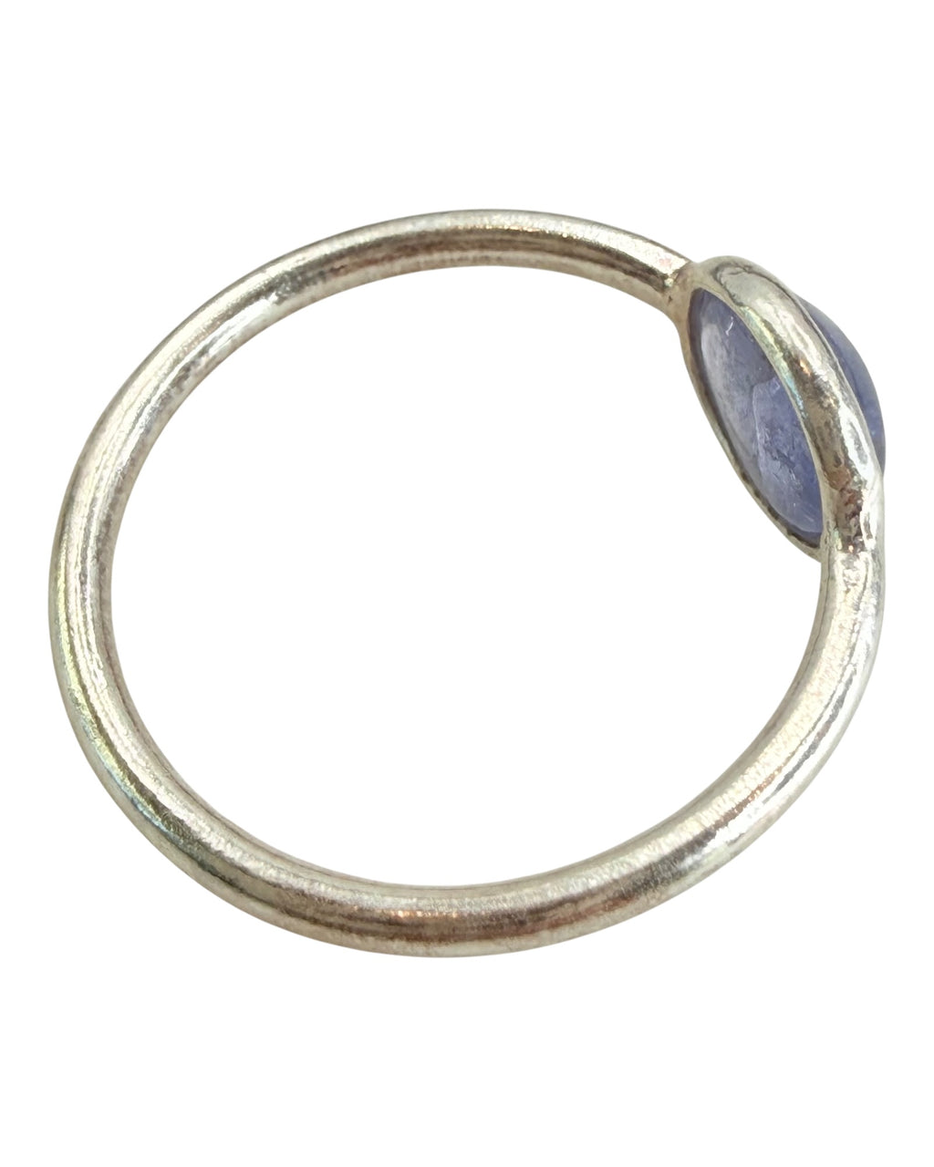 Sterling Silver Tanzanite Gemstone Ring