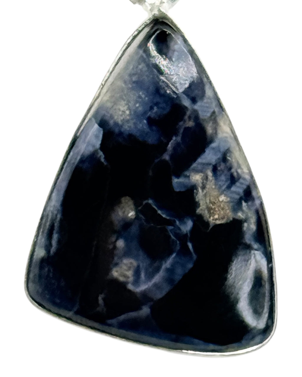 Sterling Silver Pietersite Pendant Necklace