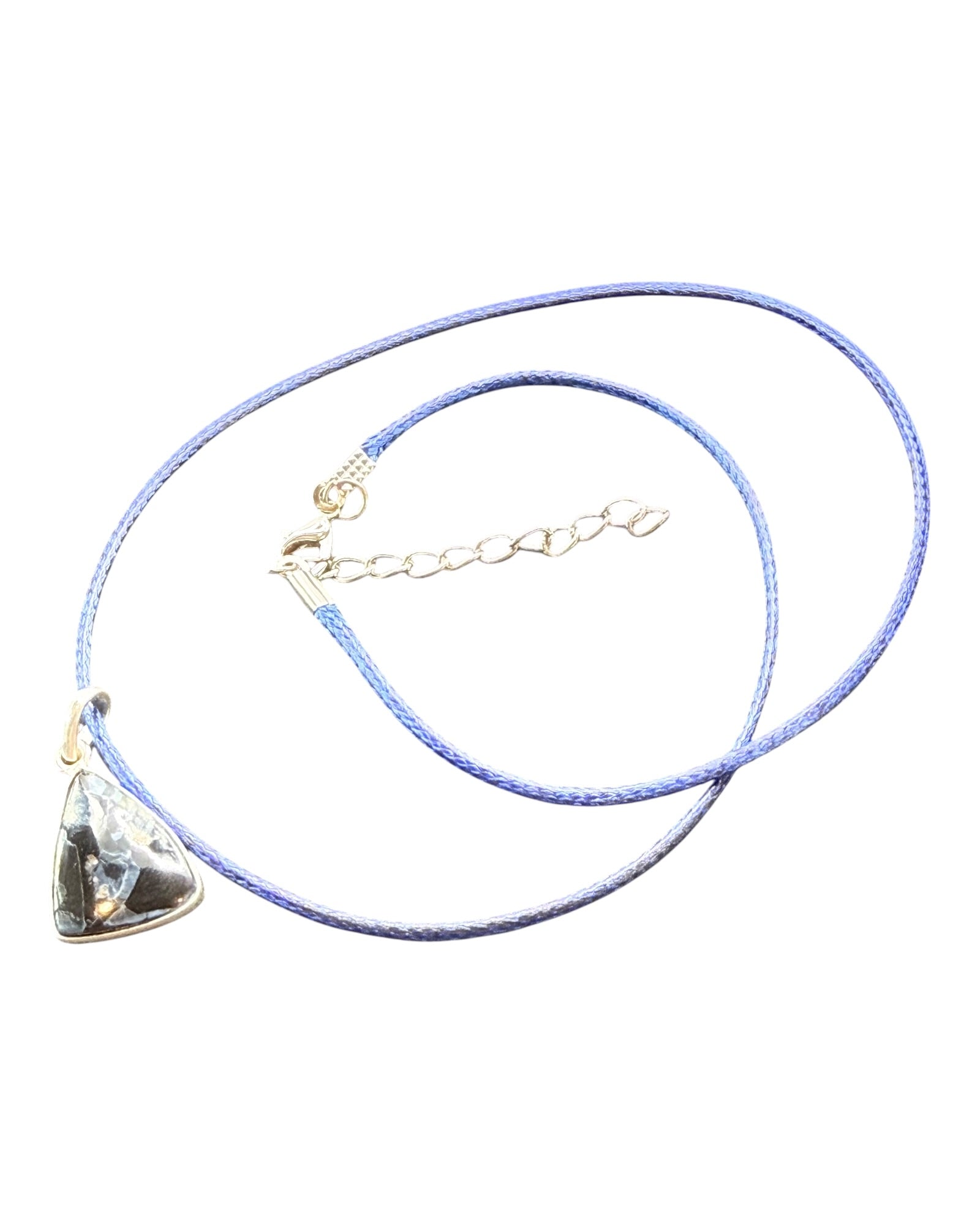 Sterling Silver Pietersite Pendant Necklace