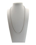 Italian Made Sterling Silver 18” Popcorn Chain - Estate Sale (Great Condition)