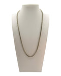 Sterling Silver 27 Grams Round Box 18” Chain - Estate Sale (Great Condition)