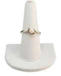 Sterling Silver Pearl Ring - Estate Sale (Great Condition)