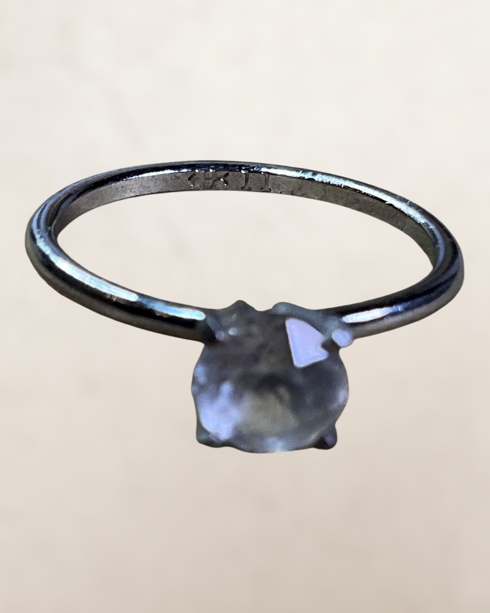 Vintage Uncas Engagement Style Ring - Estate Sale (Great Condition)