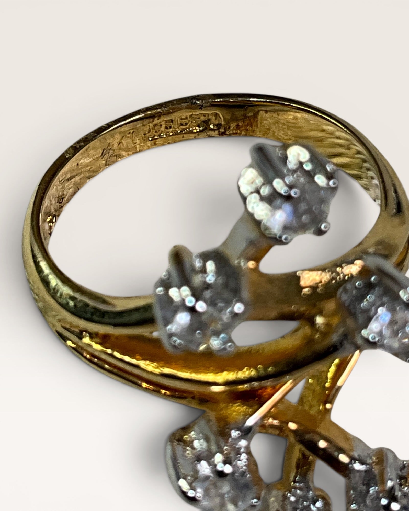 Vintage ESPO (Joseph Esposito) Cocktail Ring - Estate Sale (Great Condition)