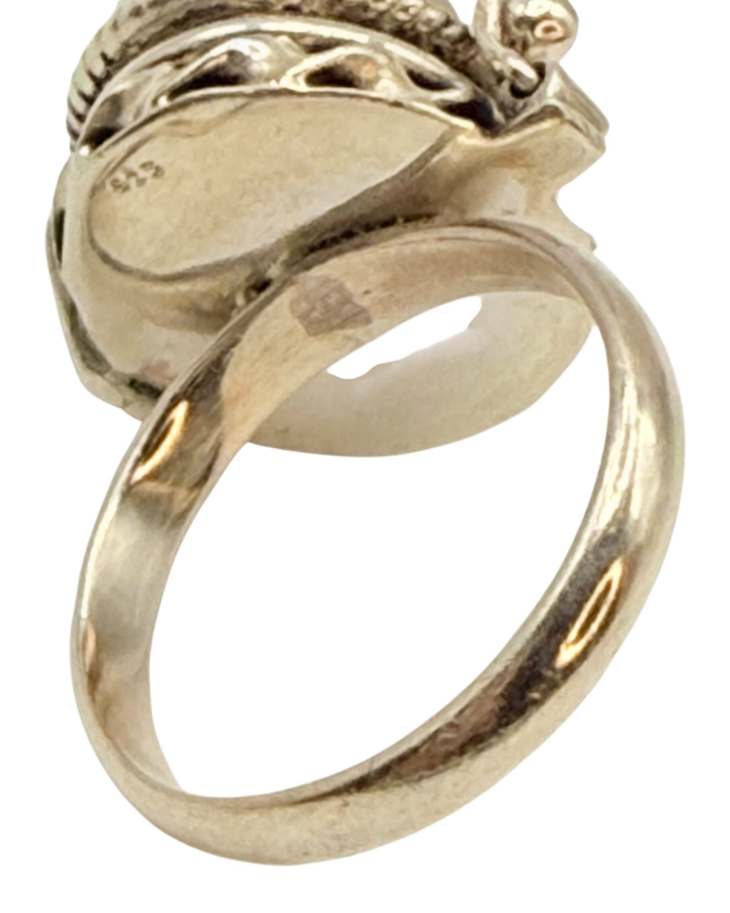 Sterling Silver Turquoise Poison Ring