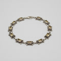 Sterling Silver Natural Citrine Bracelet